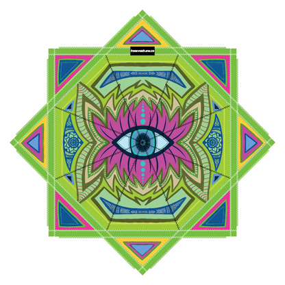 " Funkadelic Fractal " by Ashley Liberatore – Forever FlowStar 26" (Pre-Sale)