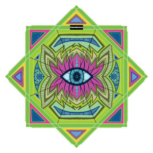 " Funkadelic Fractal " by Ashley Liberatore – Forever FlowStar 26" (Pre-Sale)