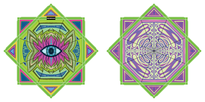 " Funkadelic Fractal " by Ashley Liberatore – Forever FlowStar 26" (Pre-Sale)
