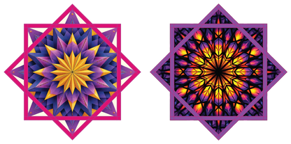 Glass Compass – Forever FlowStar 26" (Ships By Nov 10th)