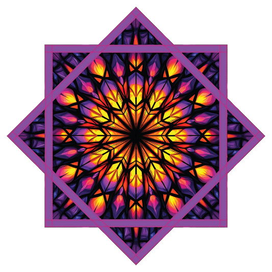 Glass Compass – Forever FlowStar 26" (Ships By Nov 10th)