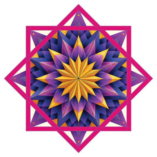 Glass Compass – Forever FlowStar 26" (Ships By Nov 10th)