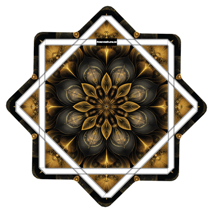 Golden Flower –  GlowStar- LED Light Up 26" (Ships By Nov. 10th)