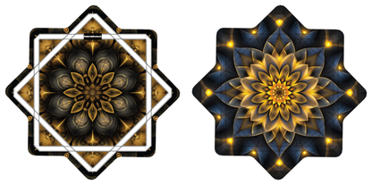 Golden Flower –  GlowStar- LED Light Up 26" (Ships By Nov. 10th)