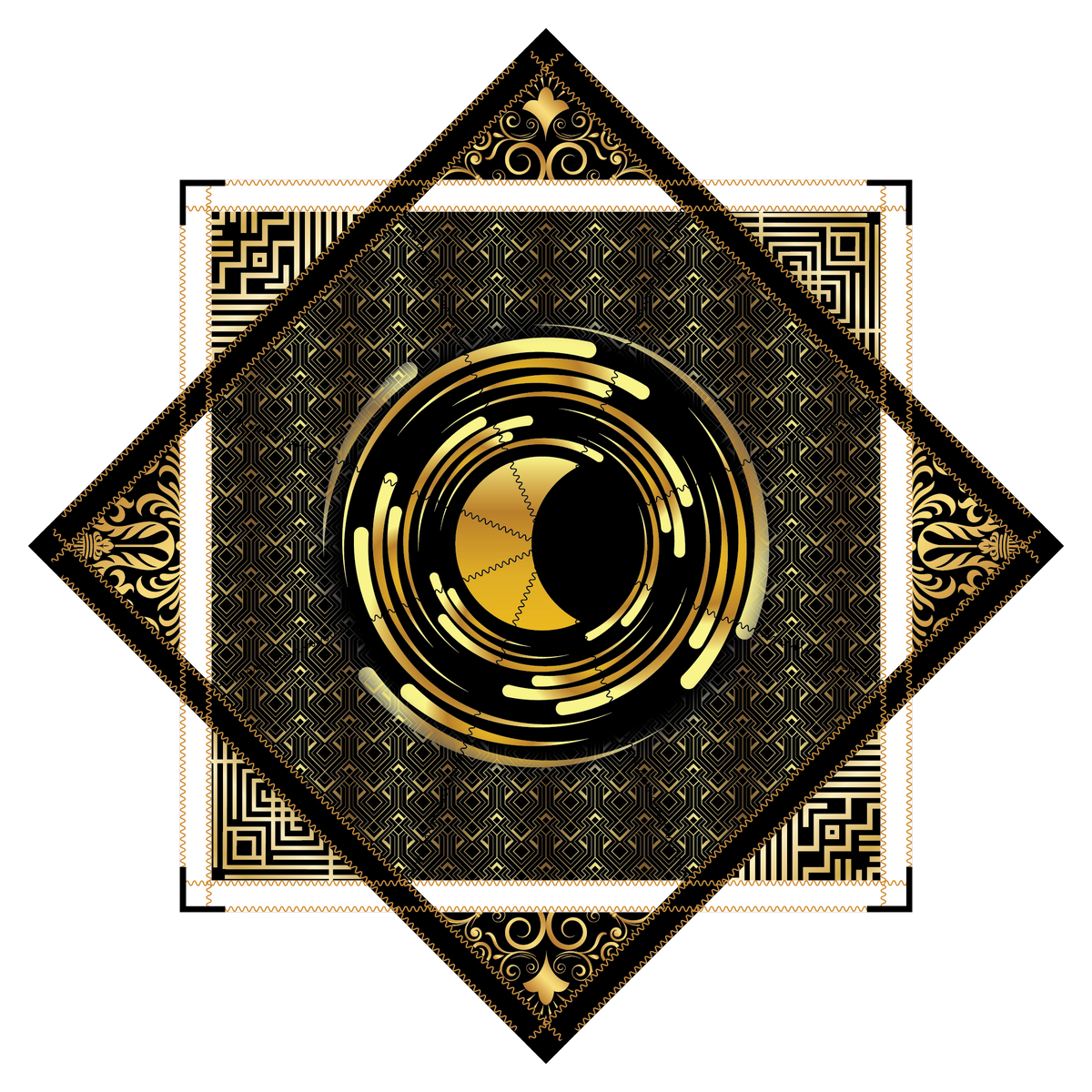 Golden Moon – Forever FlowStar 26" (Ready To Ship)