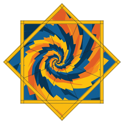 Golden Swirl – Forever FlowStar 26" (Ships By Nov 10th)