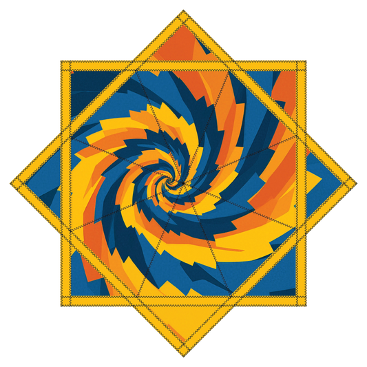 Golden Swirl – Forever FlowStar 26" (Ships By Nov 10th)