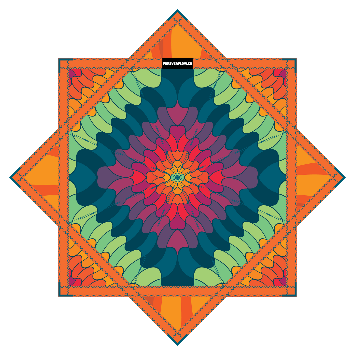 Good Vibes – JUMBO FlowStar 48" (Ready To Ship)