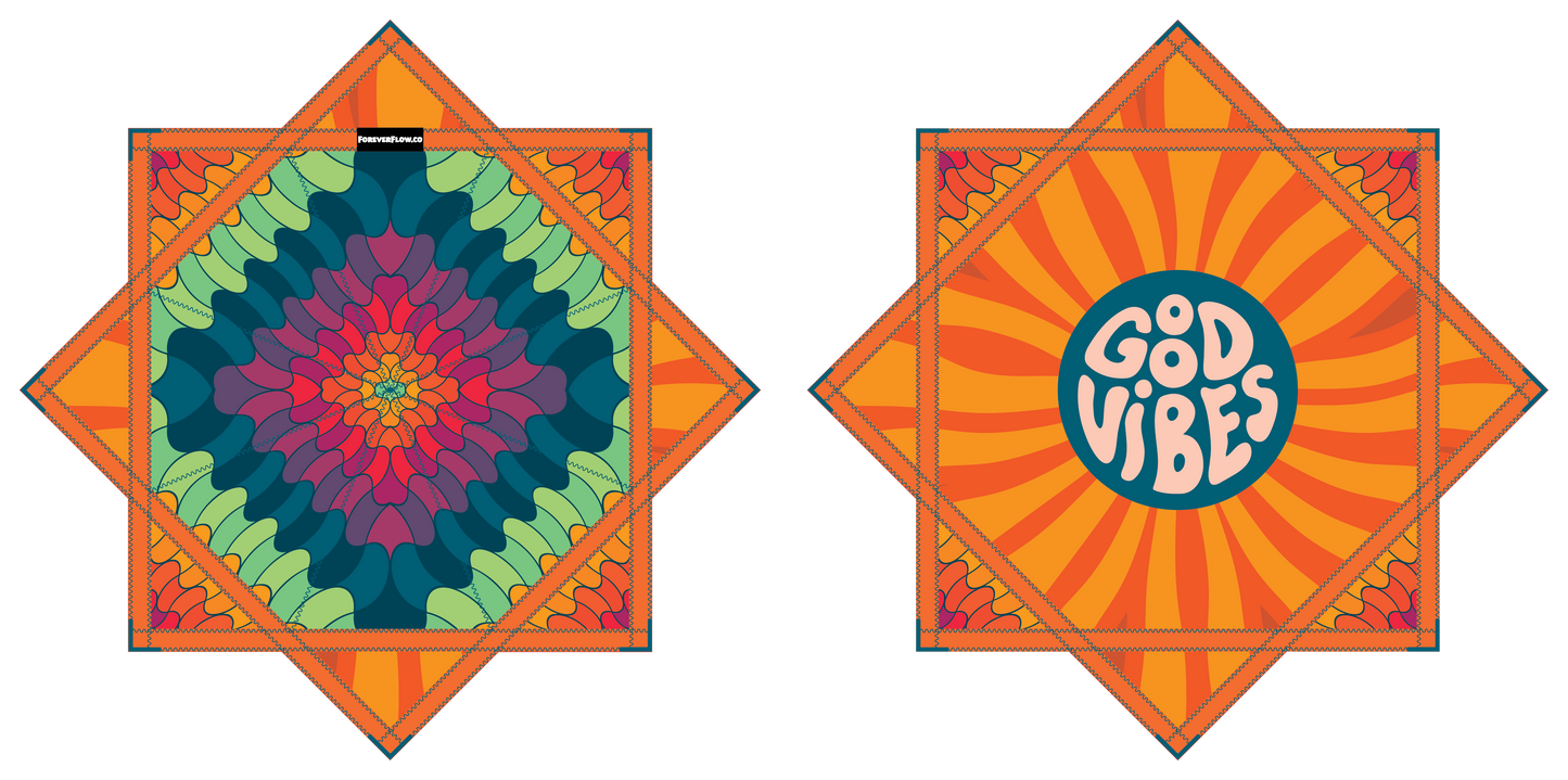 Good Vibes – JUMBO FlowStar 48" (Ready To Ship)