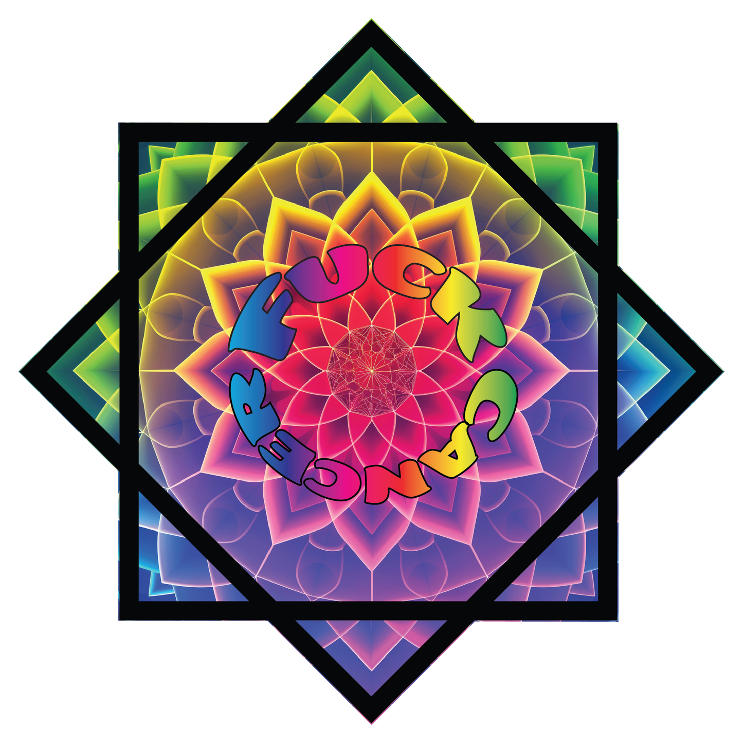 PRE SALE- F*ck Cancer Inspired By Gracie Waltimyer – Forever FlowStar 26"  (Ships Oct 27th)