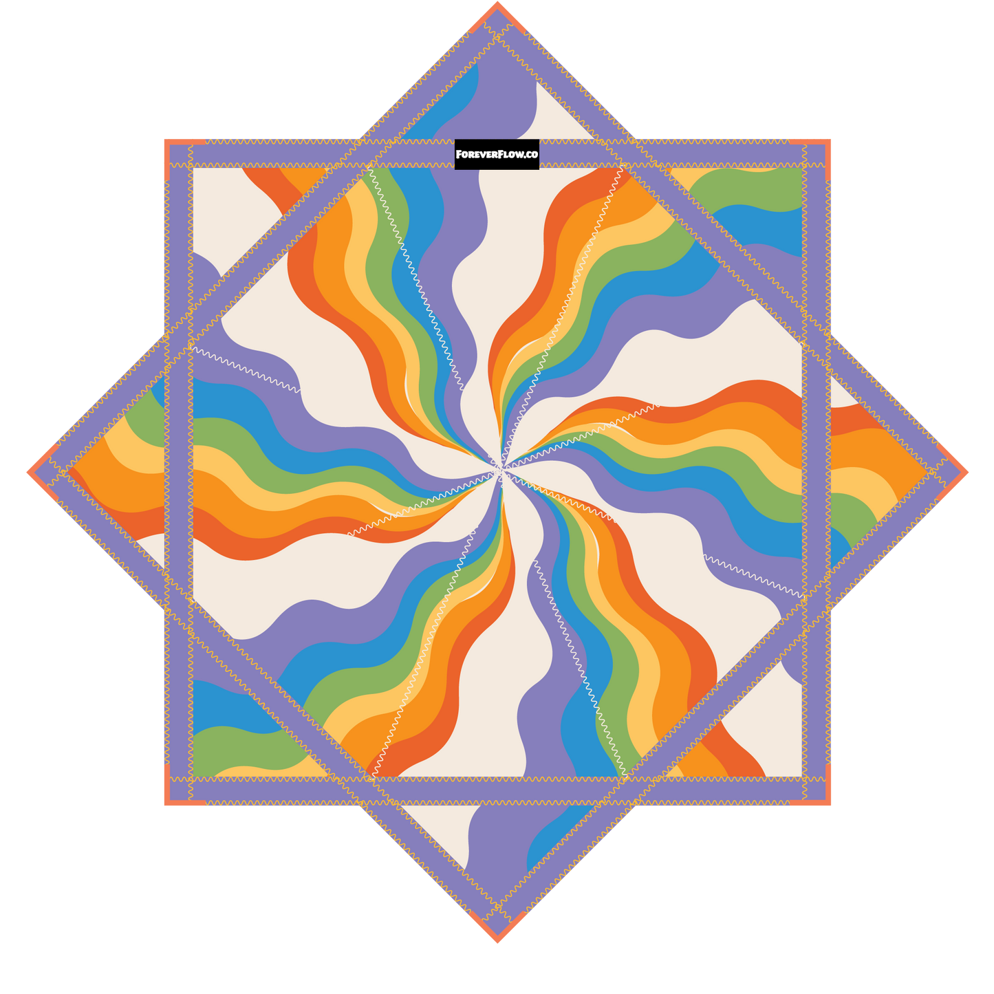 Groovy – Forever FlowStar 26" (Ready To Ship)