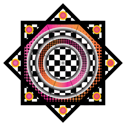 "Finish Line Switch" Artwork by Hayley Bailey – Forever FlowStar 26" (Ready To Ship)