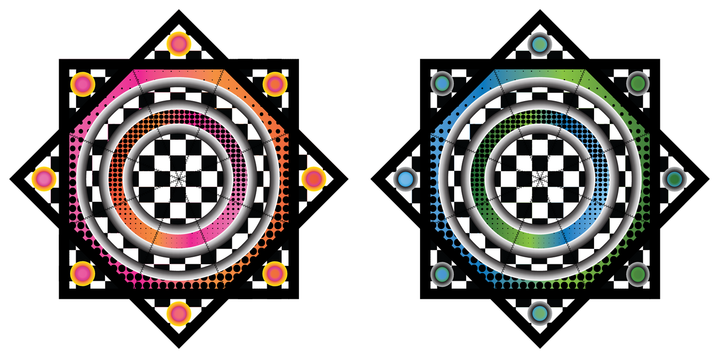 "Finish Line Switch" Artwork by Hayley Bailey – Forever FlowStar 26" (Ready To Ship)