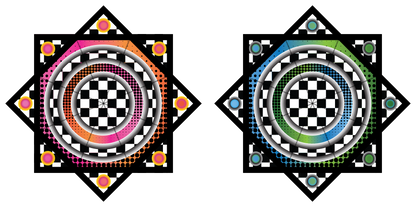 "Finish Line Switch" Artwork by Hayley Bailey – Forever FlowStar 26" (Ready To Ship)