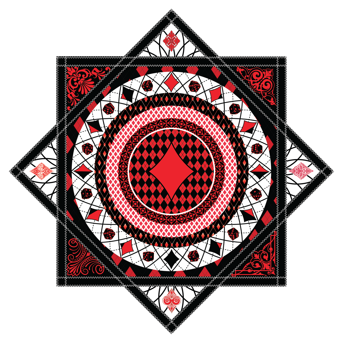 House Of Cards Inspired by AshTreyFlowz – Forever FlowStar 26" (Ready To Ship)