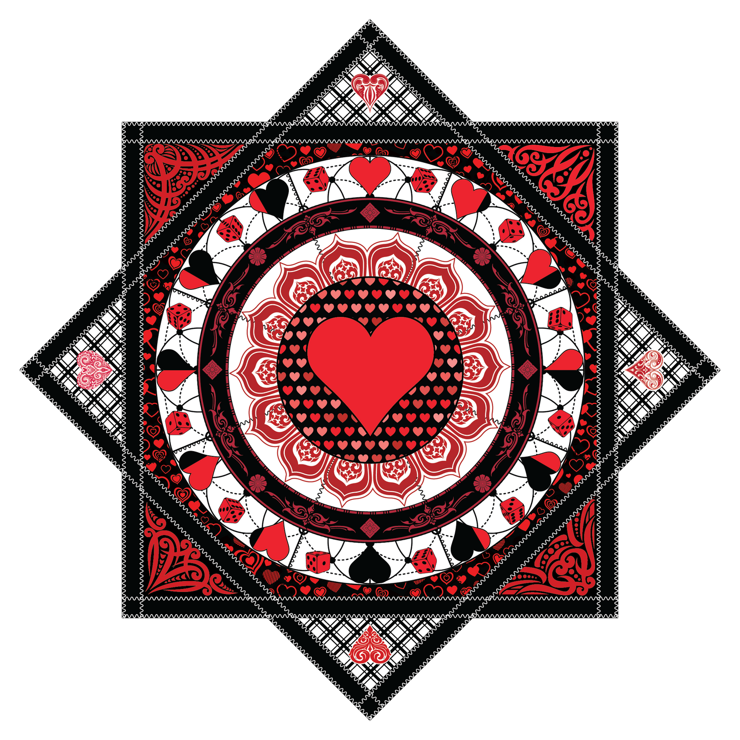 House Of Cards Inspired by AshTreyFlowz – Forever FlowStar 26" (Ready To Ship)