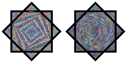 "Cosmic Bliss" Artwork by Isaiah Jenkins – Forever FlowStar 26"