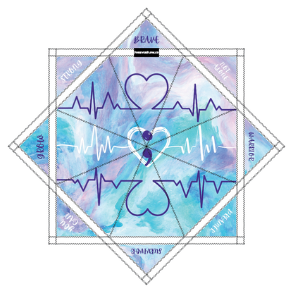 "Mental Health Matters" Artwork by Jordan Martin – Forever FlowStar 26"