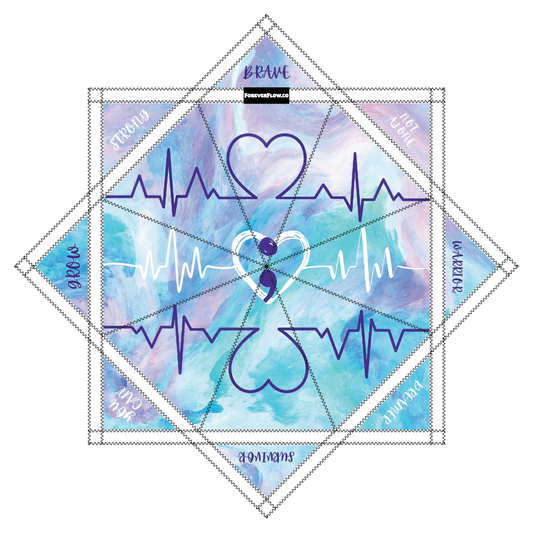 "Mental Health Matters" Artwork by Jordan Martin – Forever FlowStar 26"