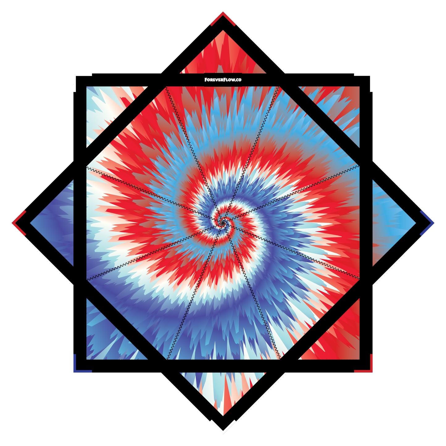 4th Of July – Forever FlowStar 26" (Ready to Ship)