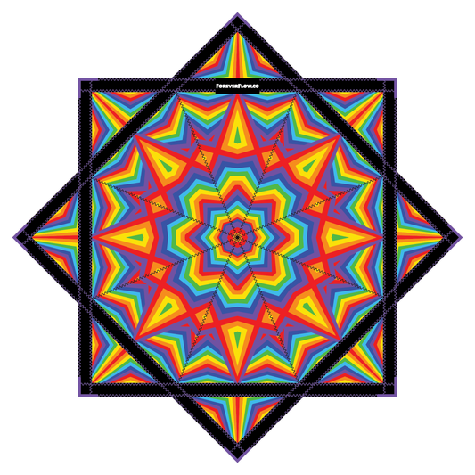 Kaleidoscope Dreams – Petite FlowStar 20" (Ships By Feb. 20th)