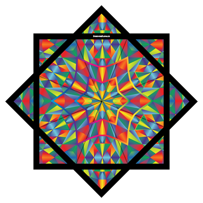 Kaleidoscope Visions – Forever FlowStar 26" (Ready to Ship)