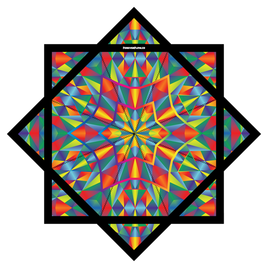 Kaleidoscope Visions – Forever FlowStar 26" (Ready to Ship)