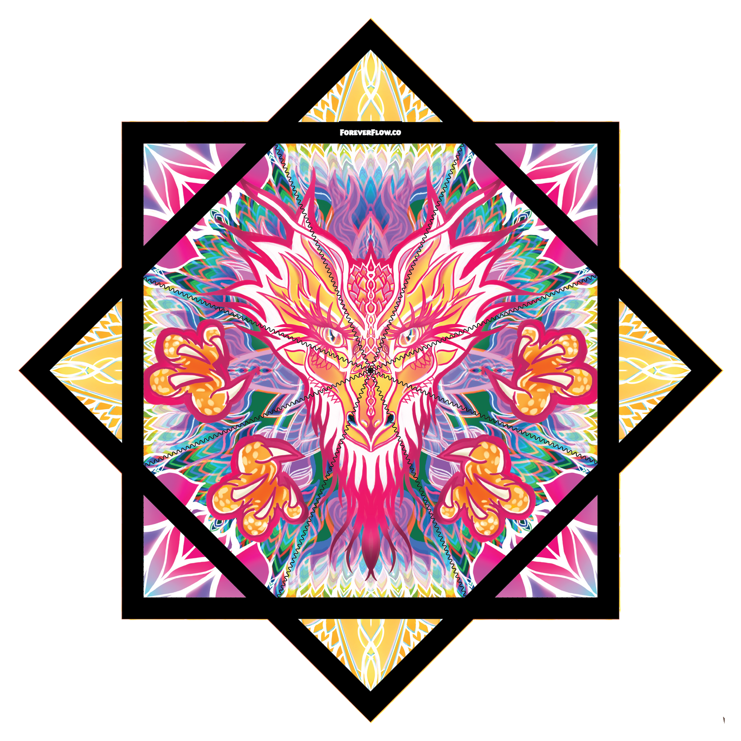 "Dragon Petal" by Katherine Balcer – Forever FlowStar 26" (Pre-Sale)
