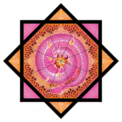 "Dragon Petal" by Katherine Balcer – Forever FlowStar 26" (Pre-Sale)