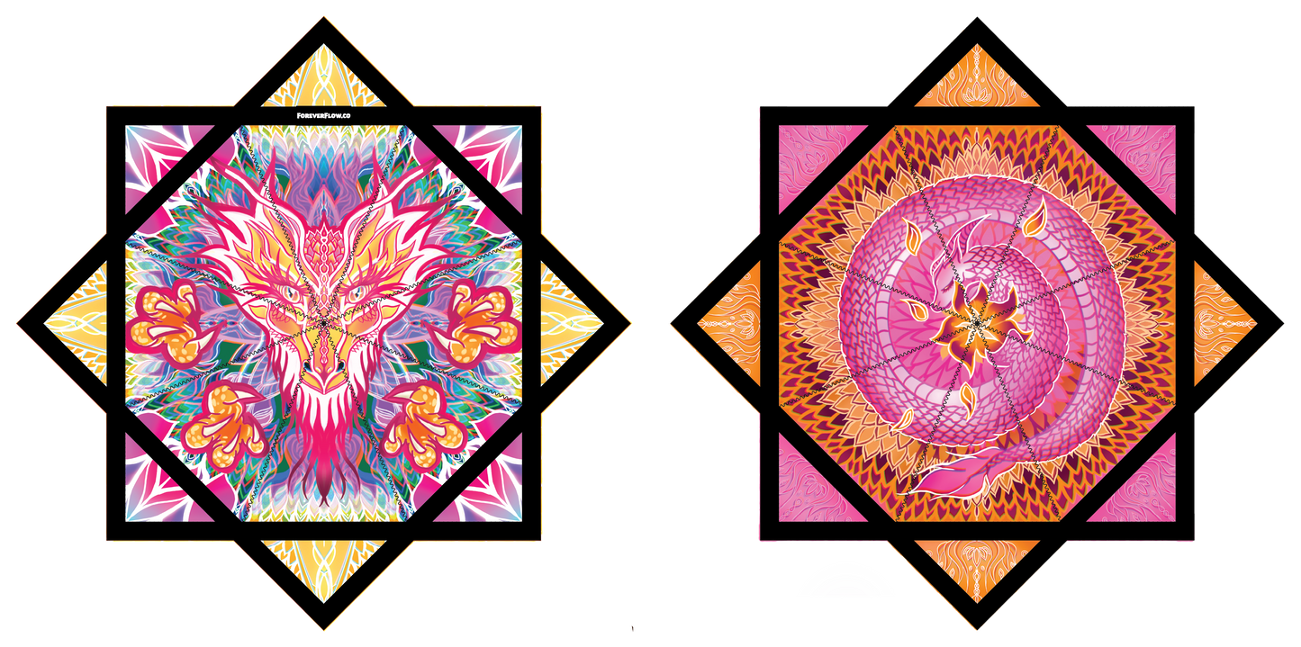 "Dragon Petal" by Katherine Balcer – Forever FlowStar 26" (Pre-Sale)