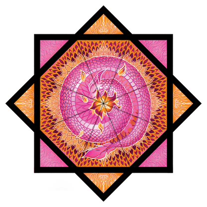 "Dragon Petal" by Katherine Balcer – Forever FlowStar 26" (Pre-Sale)