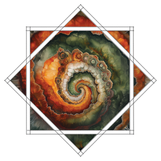 PRE SALE- Agate Bloom Inspired By Kayla Clendining– Forever FlowStar 26" (Ships Oct. 27th)