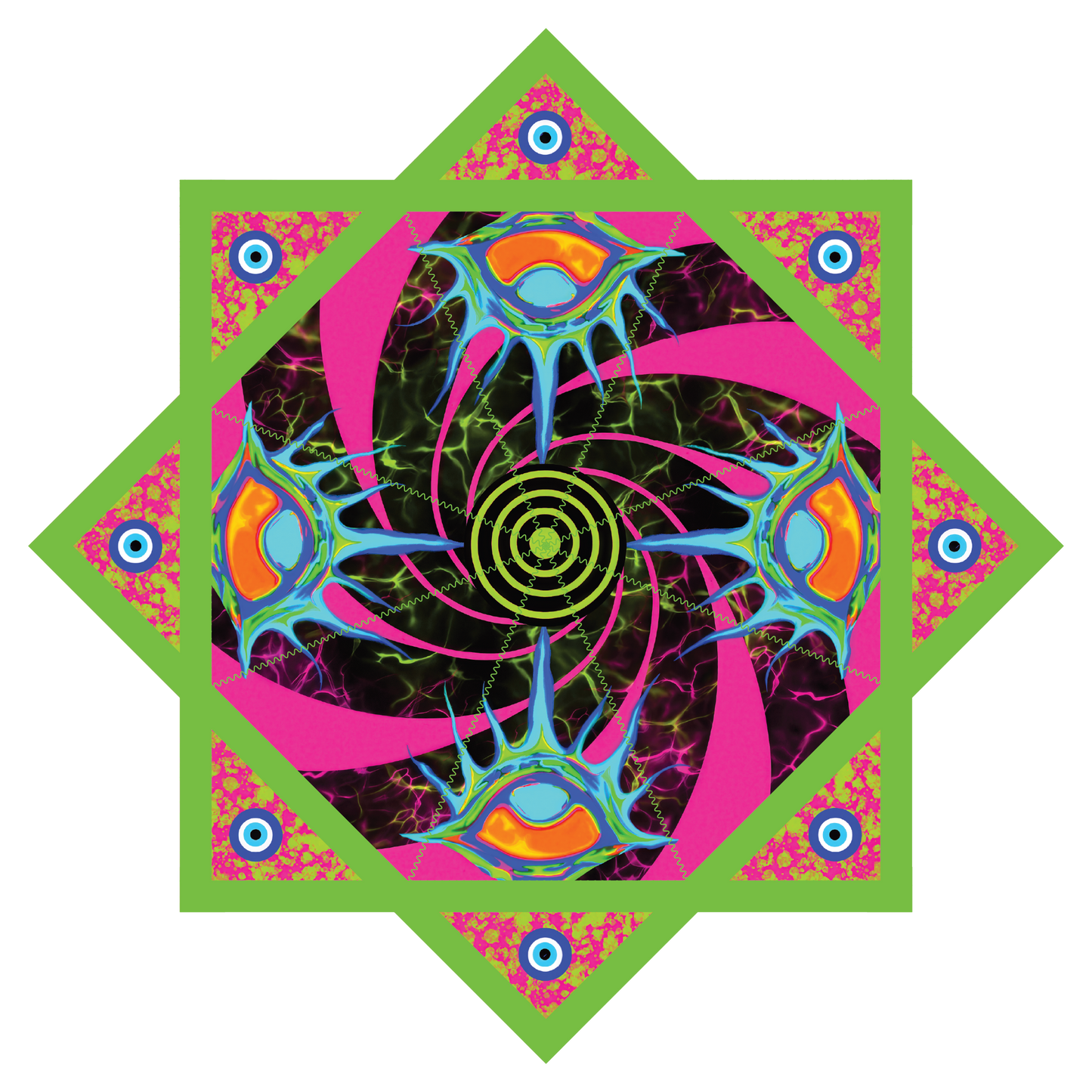 "Evil Eyegasm" by Kyleigh Jester – Forever FlowStar 26" (Pre-Sale)