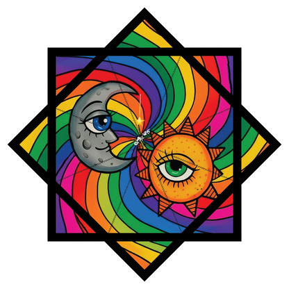 "Flow As You Grow" Artwork by Lavina Hall – Forever FlowStar 26"