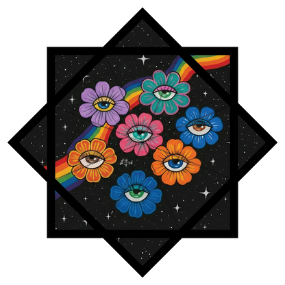 "Flow As You Grow" Artwork by Lavina Hall – Forever FlowStar 26"