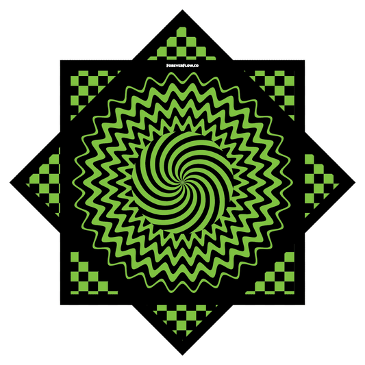Lime Fractals – Forever FlowStar 26" (Ships By Jan. 10th)