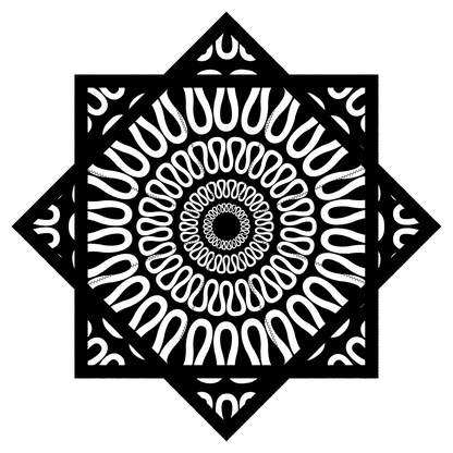 Lime Fractals – Forever FlowStar 26" (Ships By Jan. 10th)