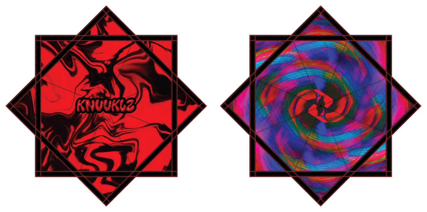 PRE SALE- Knuuklz Artwork By Lukas Stannisch – Forever FlowStar 26"