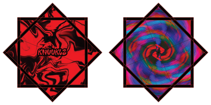 PRE SALE- Knuuklz Artwork By Lukas Stannisch – Forever FlowStar 26"