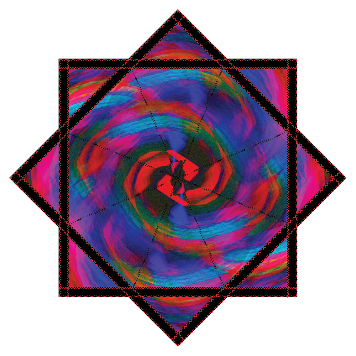 PRE SALE- Knuuklz Artwork By Lukas Stannisch – Forever FlowStar 26"