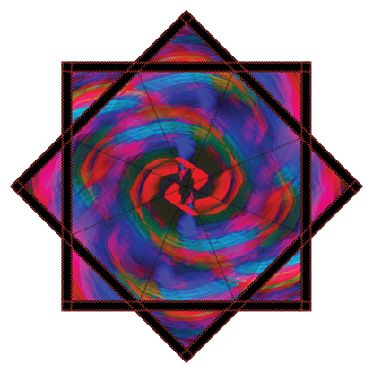 PRE SALE- Knuuklz Artwork By Lukas Stannisch – Forever FlowStar 26"