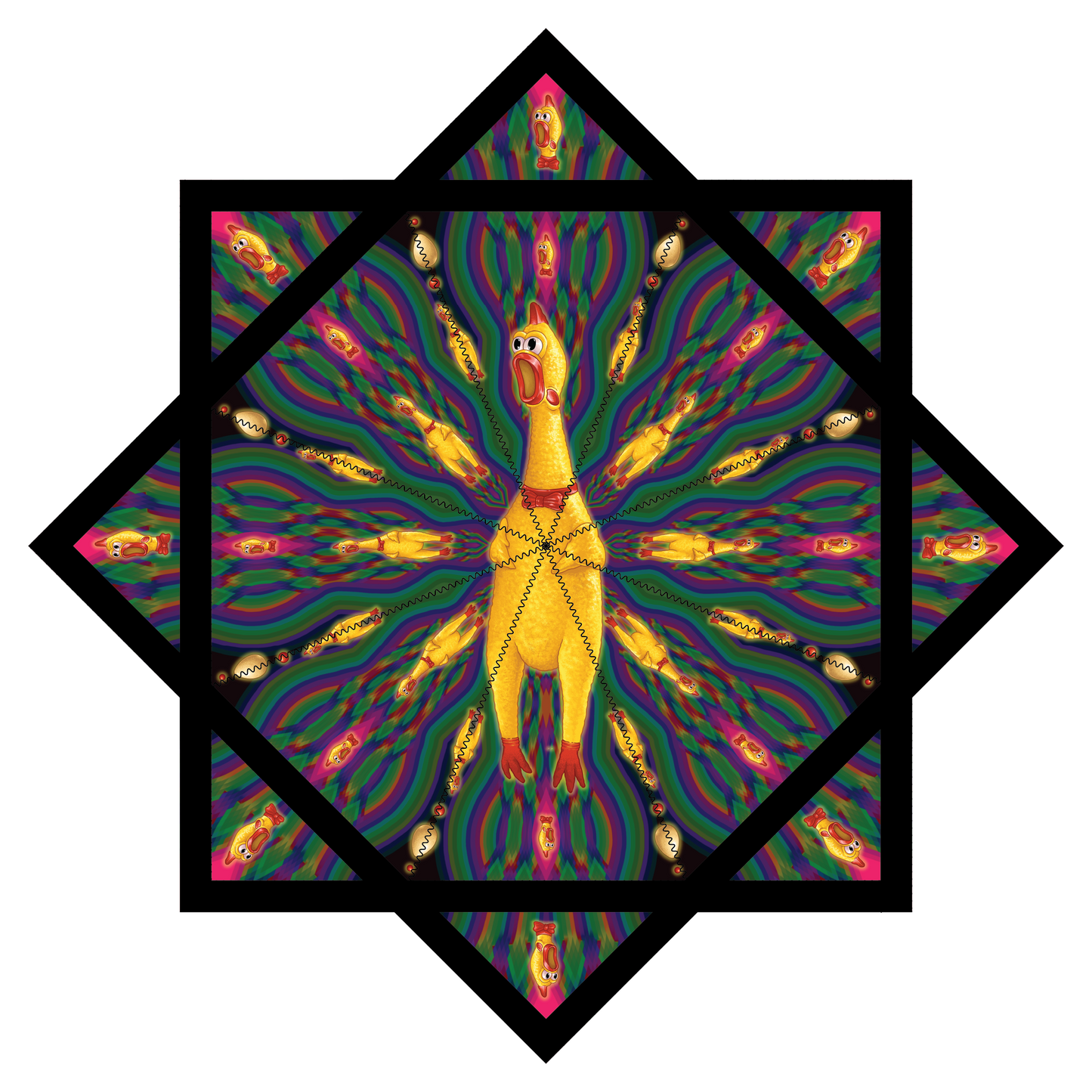 "Macaw" Inspired by Luna Frenz – Forever FlowStar 26"