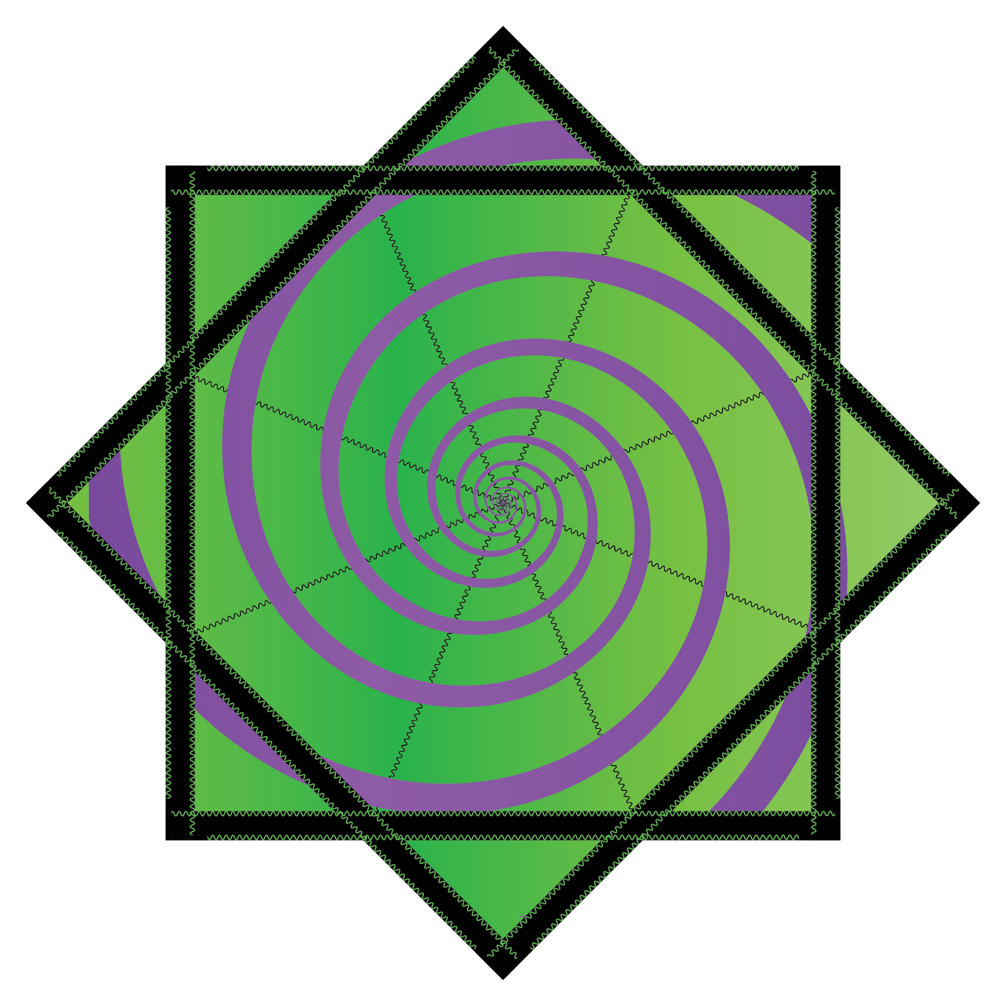 Mandala Swirl 2 – Forever FlowStar 26" (Ready To Ship-Drops Aug. 20th)