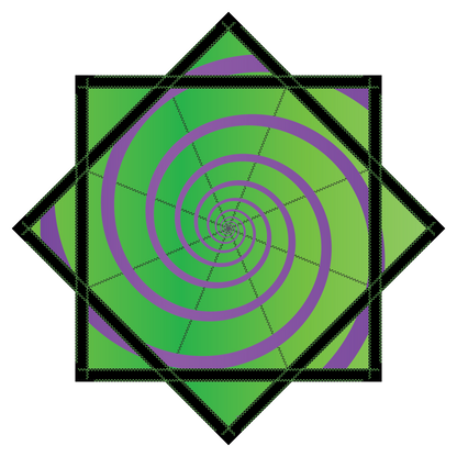 Mandala Swirl 2 – Forever FlowStar 26" (Ready To Ship-Drops Aug. 20th)