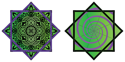 Mandala Swirl 2 – Forever FlowStar 26" (Ready To Ship-Drops Aug. 20th)