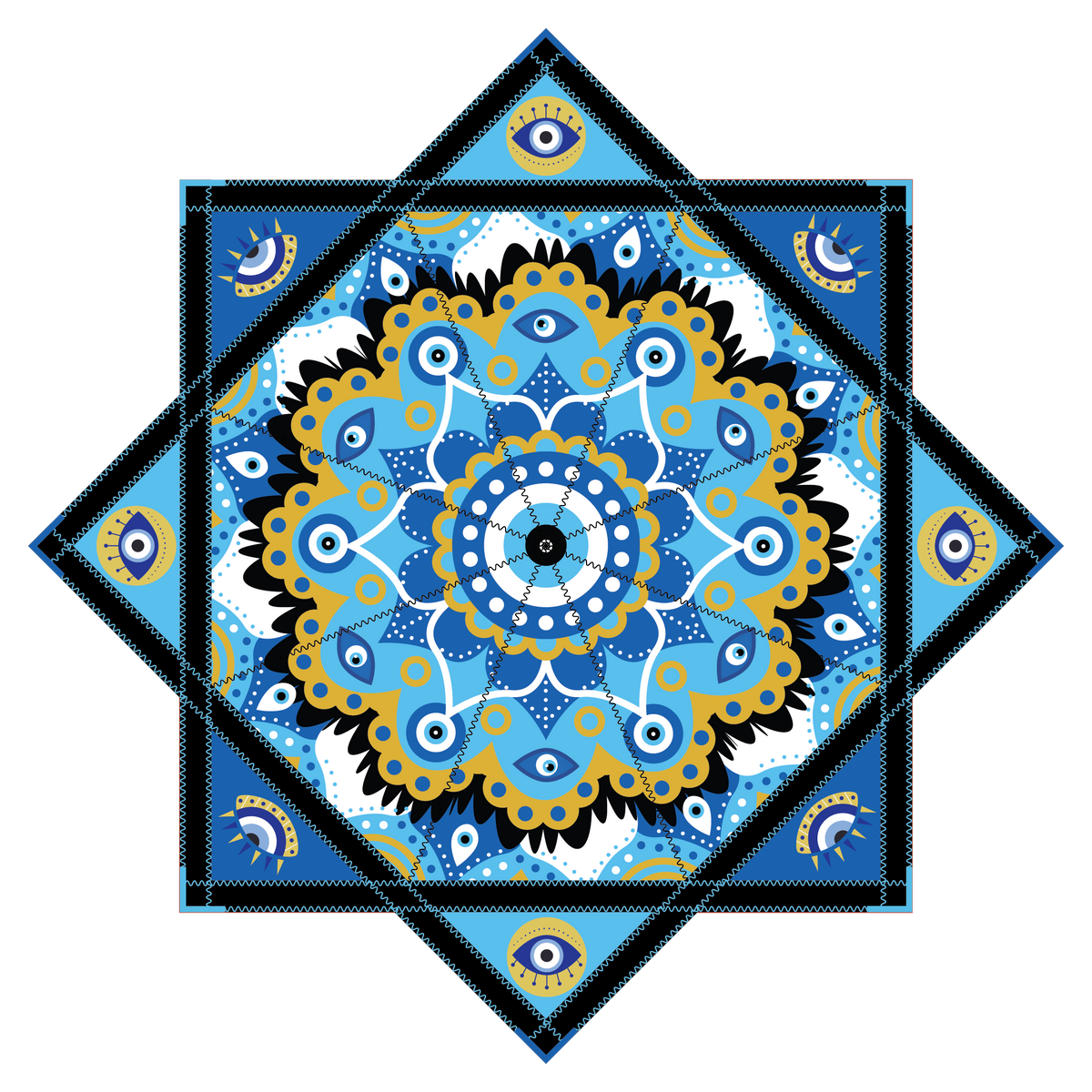 Many Visions – Forever FlowStar 26" (Ready To Ship)