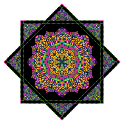 Mary Mandala – Forever FlowStar 26" (Ships By Feb. 20th)
