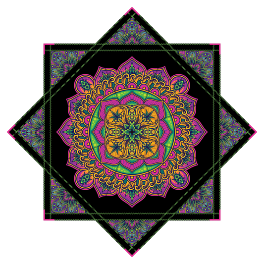 Mary Mandala – Forever FlowStar 26" (Ships By Feb. 20th)