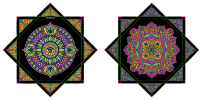 Mary Mandala – Forever FlowStar 26" (Ships By Feb. 20th)