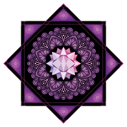 Midnight Bloom – Forever FlowStar 26" (Ready to Ship)